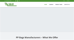 Desktop Screenshot of cadybag.com
